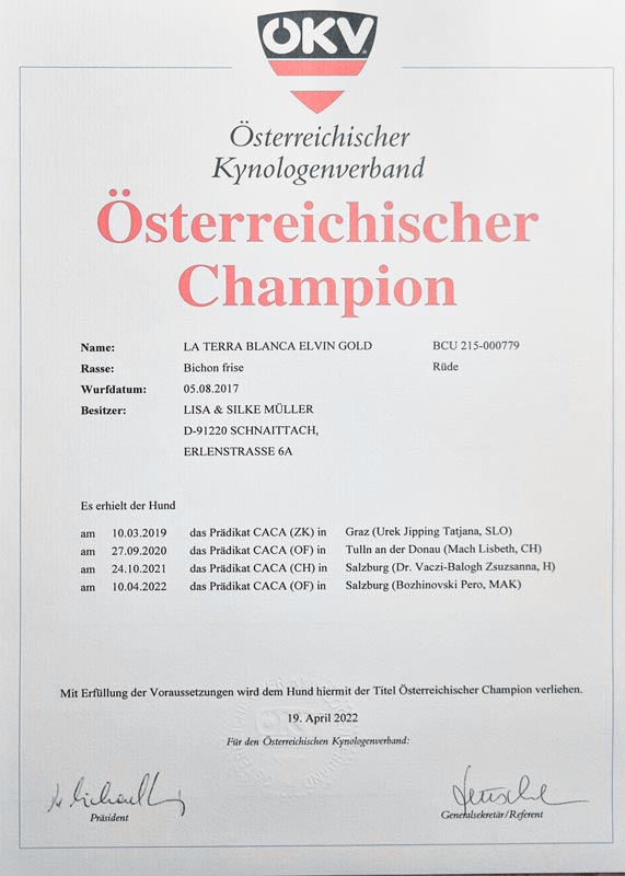 Oesterreichischer Champion